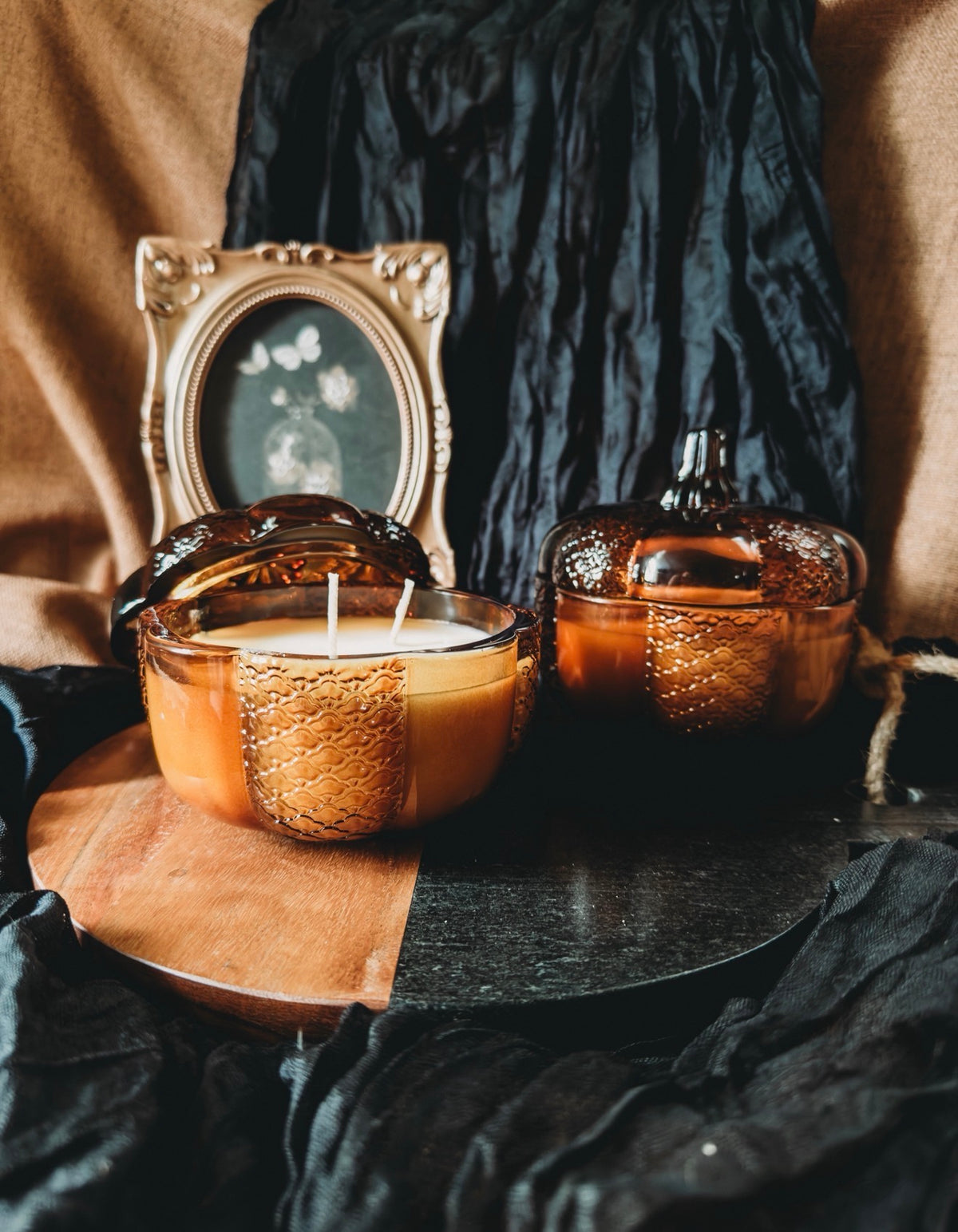 Pumpkin Cream Cake Candle
