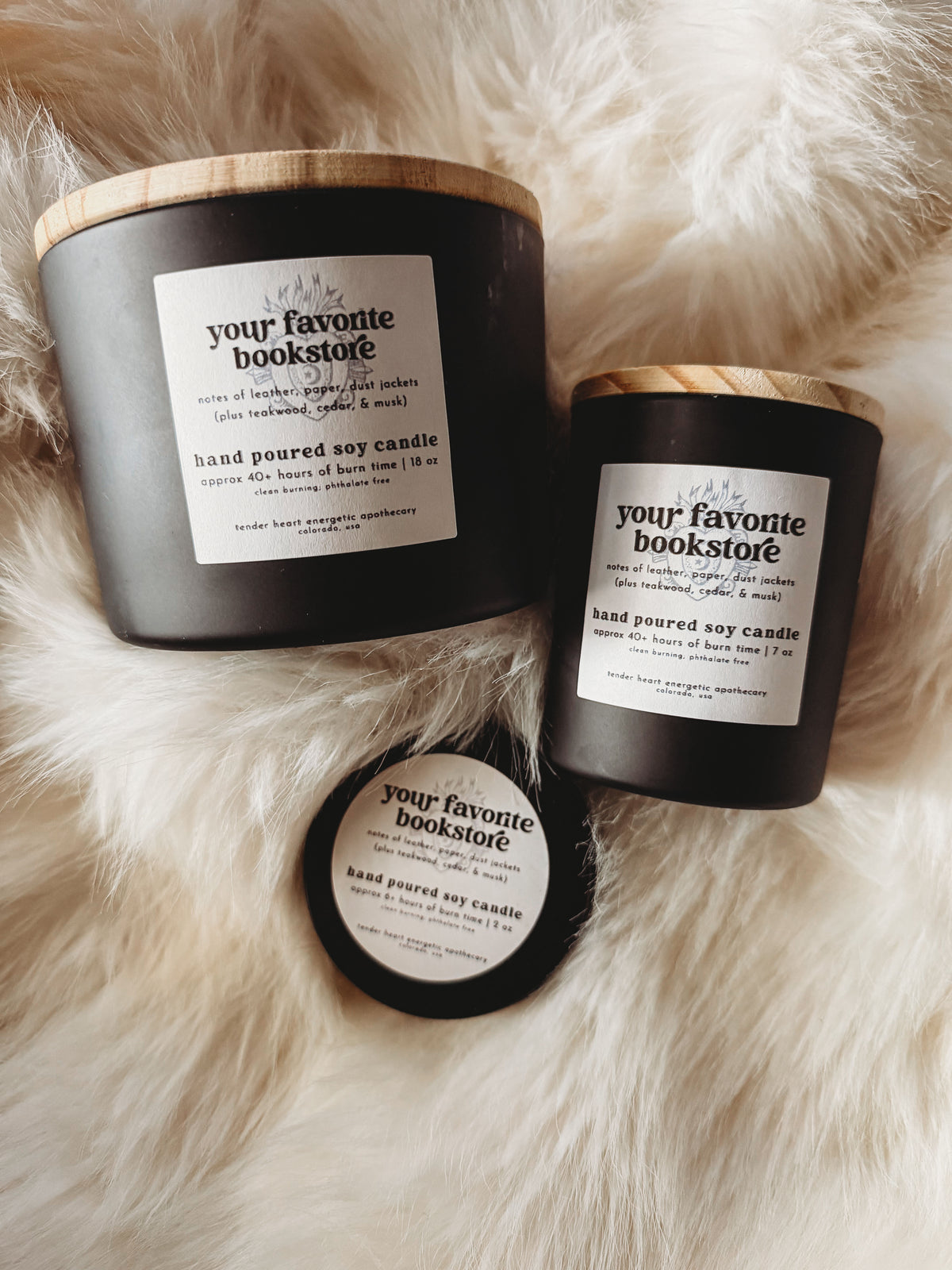 Your Favorite Bookstore Candle
